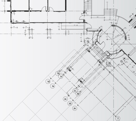 Elaboracin de planos arquitectnicos, presentacin en papel